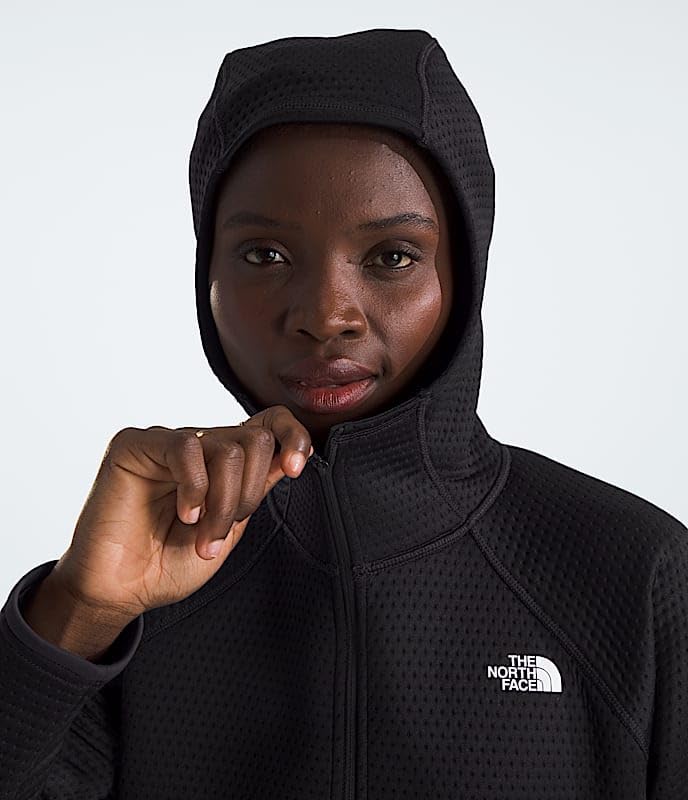 The North Face W Dotknit Thermal FZ Hoodie Sweatshirt Mujer (Pack de 1)