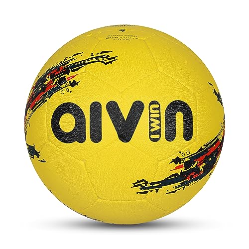 Image of Aivin Strong Football Size 5 with Ball Pump Rubber Moulded Soccer Ball