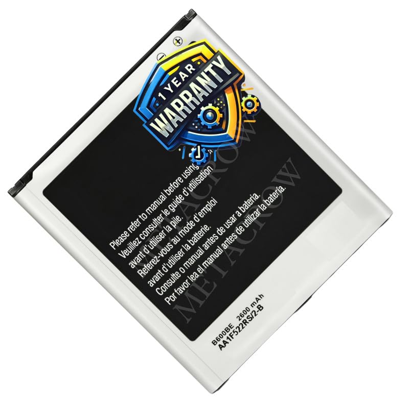 Image of Original B600BC Battery Compatible for Samsung Galaxy S4 - (2600mAh) - 1 Year Warranty JK1