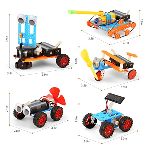 Beandge BA1011 Stem Kits For Kids Crafts 6-8 8-12, Boys Gifts Toys For 6 7 Year Old Boy Birthday Gift, Robot Building Kit 5-7, Stem Toys Craft Kits 6Yr 7Yr Science Activities Robotics Age 8-10 8 9 10 11 12 Years thumb #4