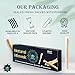 Sewak Al Huda 4 Pcs Miswak Sticks with Holder - Vacuum Sealed Natural Chewing Miswak Sticks for Teeth - Natural Flavored Toothbrush for Teeth Whitening, Oral Health, and Fresh Breath || Pack of 4