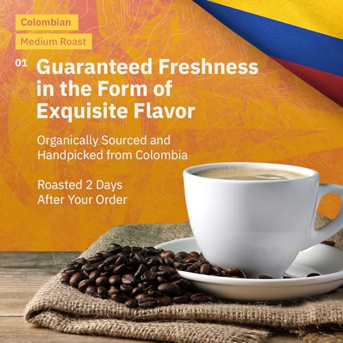Café Molido Colombiano Medellín Origen Único Tostado Medio 12 oz miniatura 2