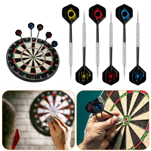 Image of Accmor Metal Tip Darts, Steel Tip Darts, 14 Grams Professional Metal Darts, Darts Metal Tip Set, Metal Darts for Dartboard