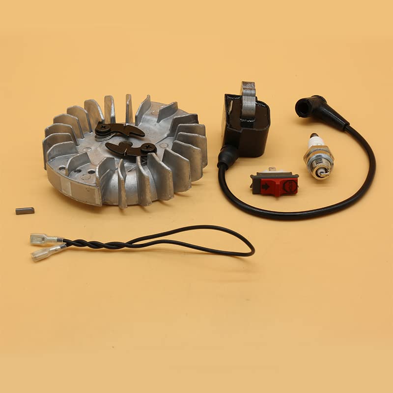 Flywheel Ignition Coil forSpark Plug Stop Switch Fit for Husqvarna 268 268XP 268K 272 272XP Gasoline Chainsaw Spare Parts