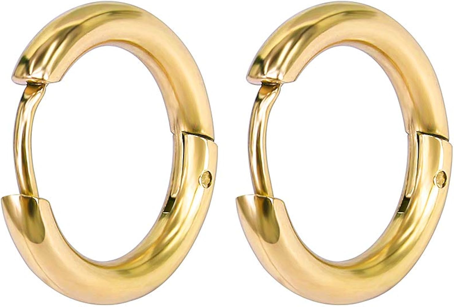 フープリングピアス Amazon | DAZZARRY フープピアス リング 男女兼用 ステンレス 両