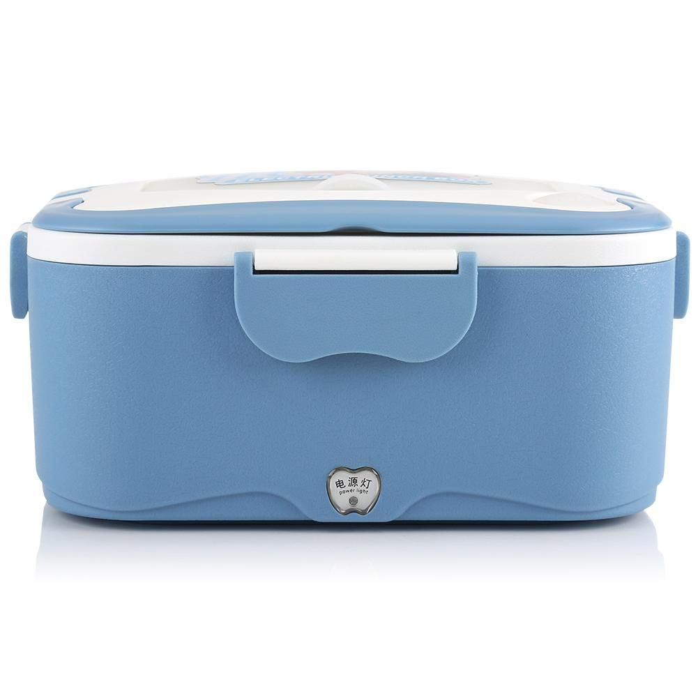Pudełko na lunch z ogrzewaniem – 1,5 l, przenośne, 12 V/24 V, do samochodu, ogrzewanie elektryczne, pudełko na lunch, bento, podgrzewacz do jedzenia, pojemnik na podróż (01)