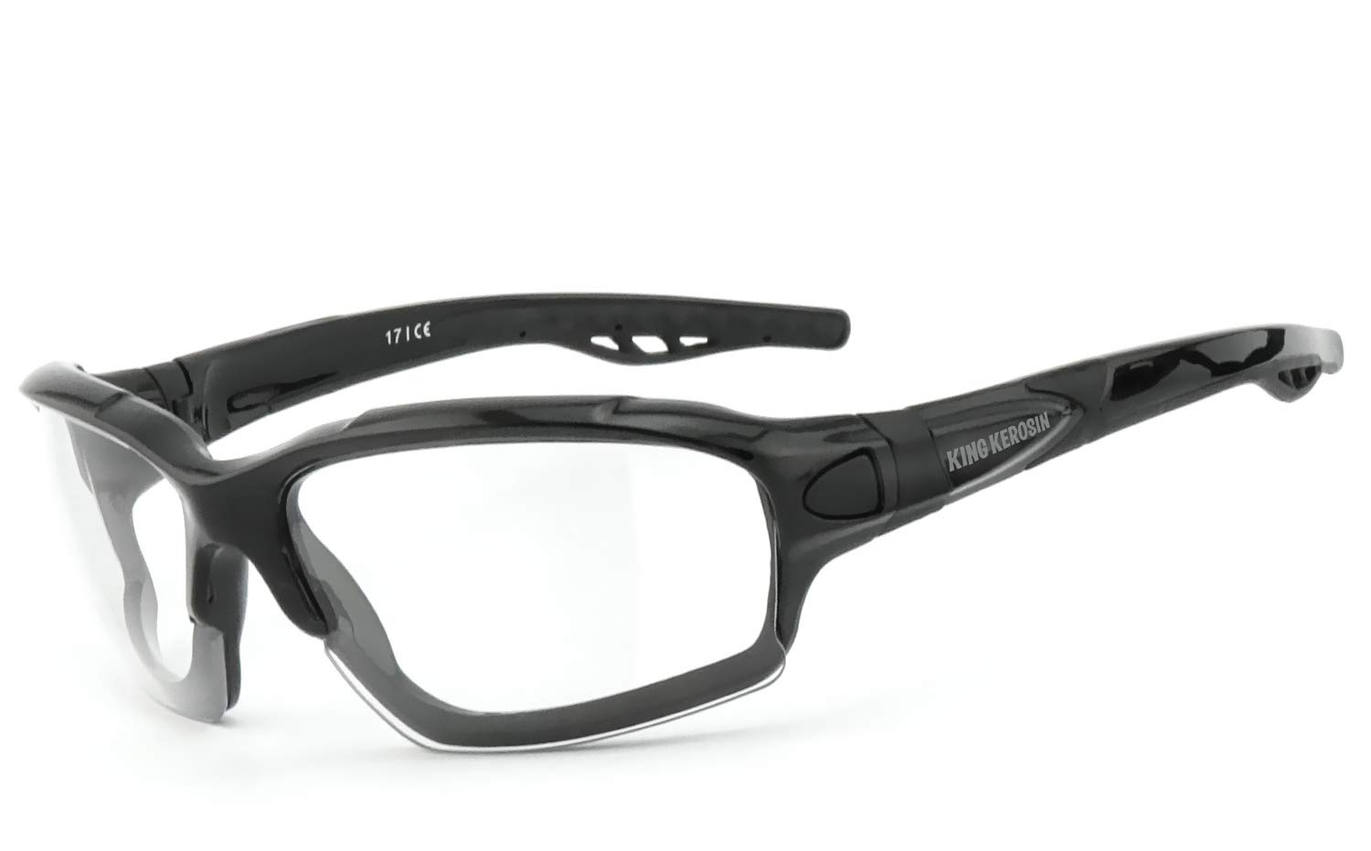 King Kerosin KK195 Sonnenbrille (Black,One Size)