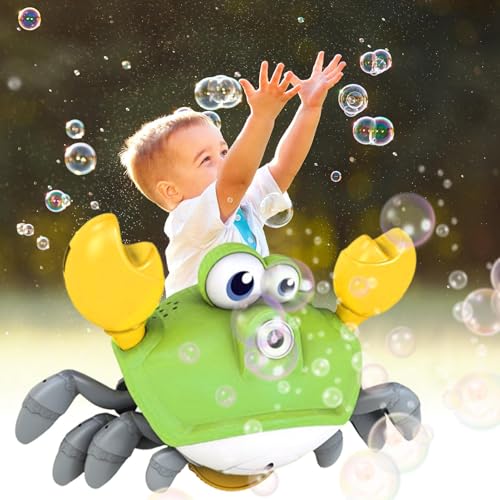 Machine à bulles bébé extérieur souffleur crabe interactif - 7