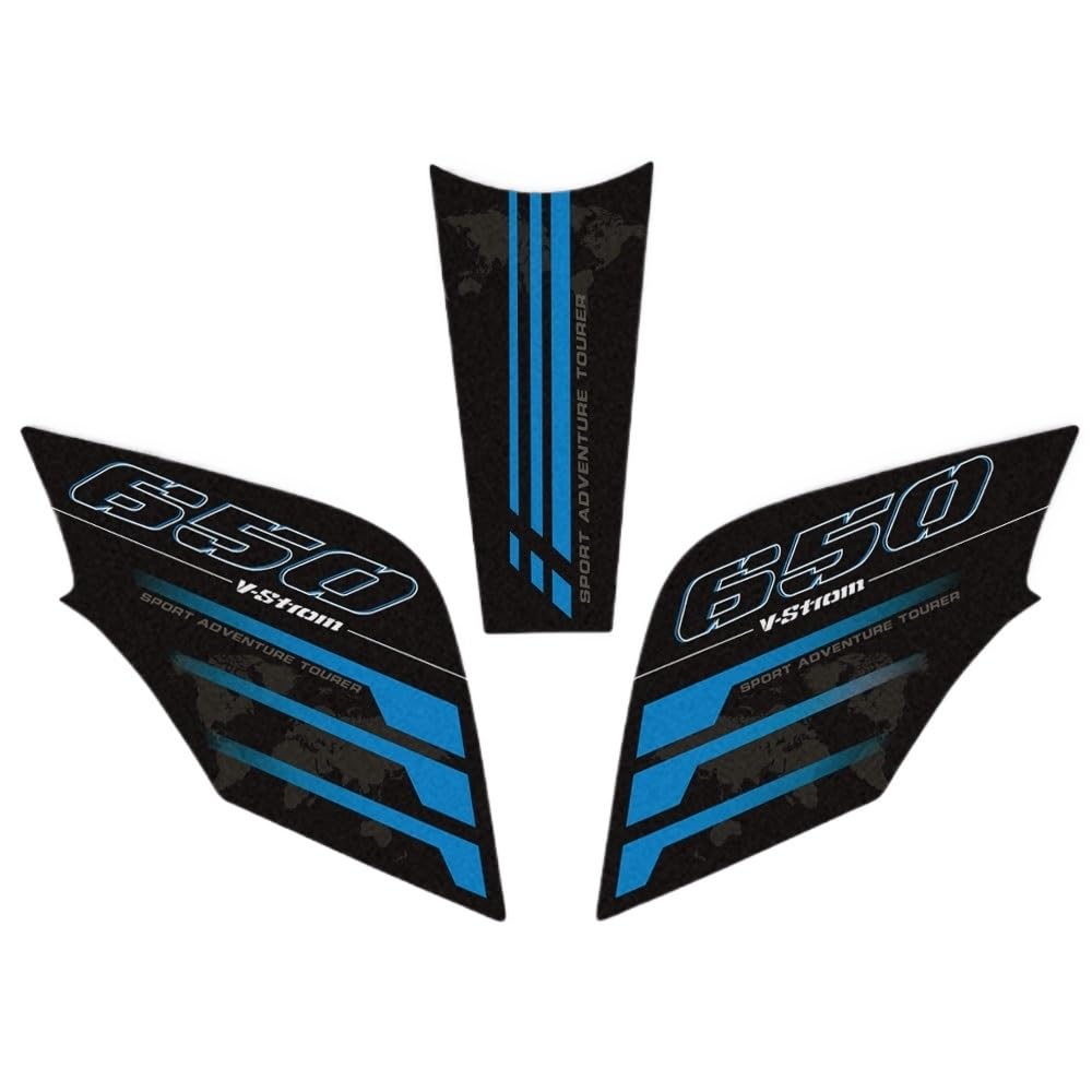 Motorcycle Accessories Sticker Decal Kit Fuel Tank Pad Protector for Suz&uki V-Strom DL 650XT Vstrom DL650 Motorcycle Tank Pad