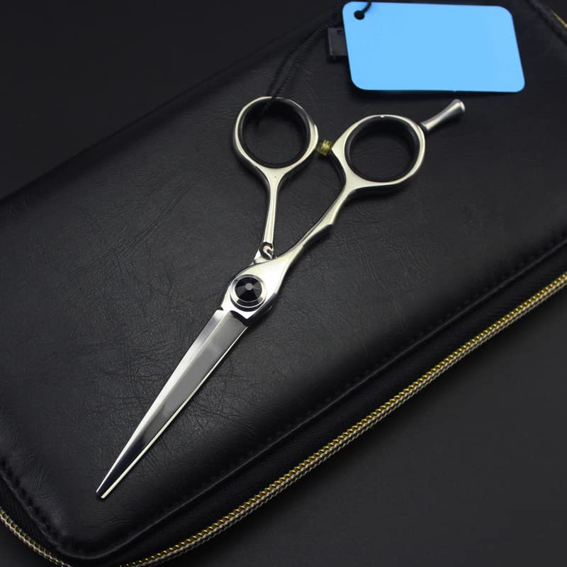 Ciseaux de coupe de cheveux pour gauchers finitions de salon nettes