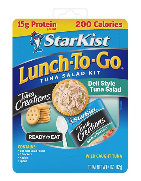 StarKist Lunch to-Go Deli Style Tuna Salad Kit, 4.1 oz Box