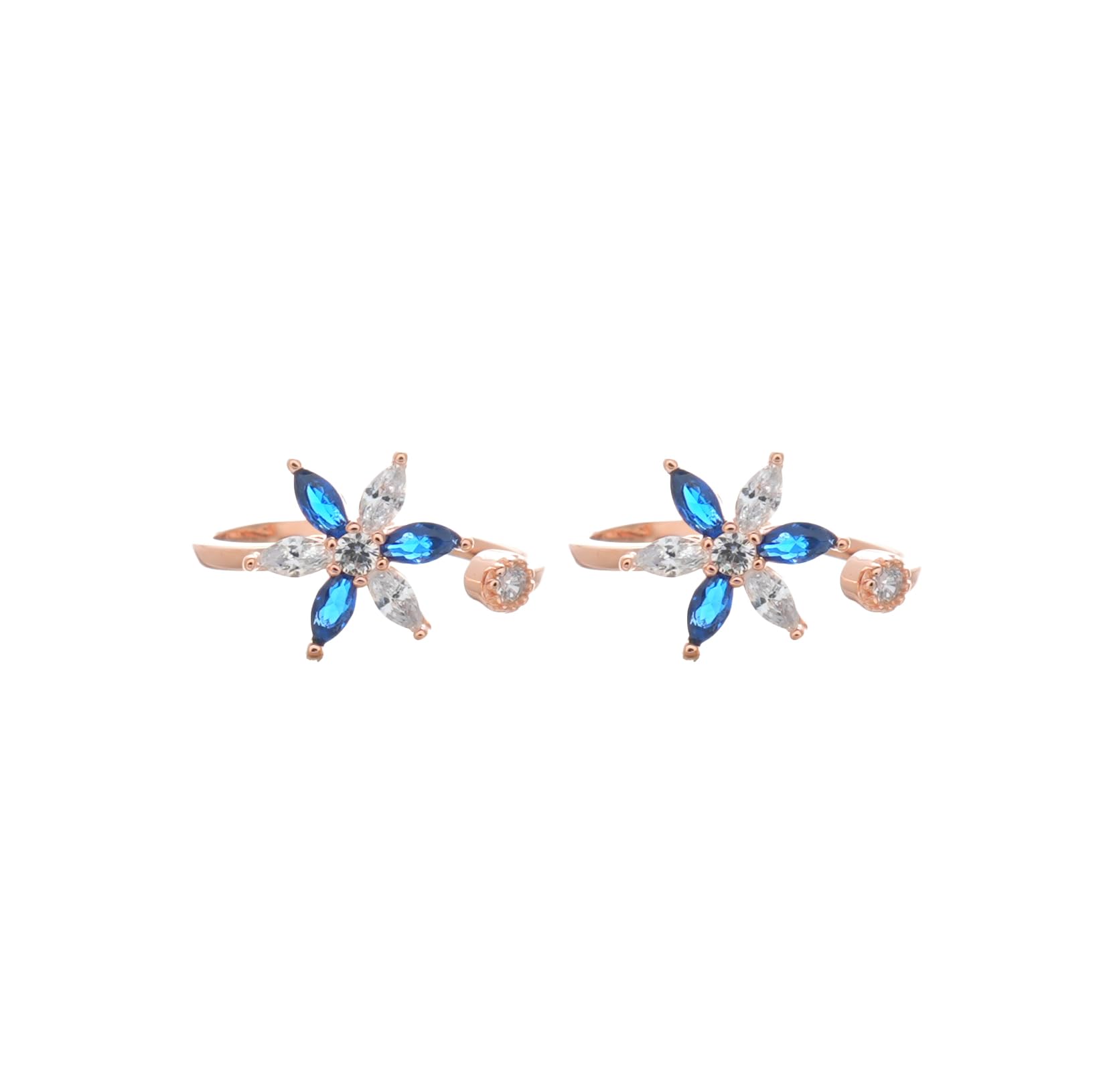 tassya Toe-ring Double Loop Design Anniversary Birthday Wedding Gifts for Women & Girls-picture-16