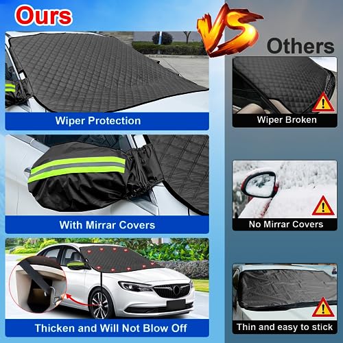 Tanyaxue SNOW COVER 2023 Windshield Snow Cover thumb #4