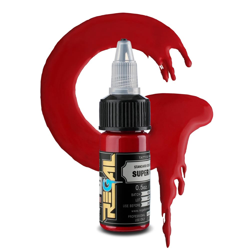 Regal Tattoo Ink (Super Red 1/2oz)