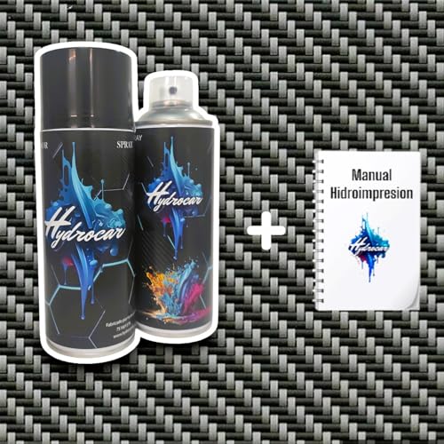 Kit Hidroimpresion Hydrocar water transfer printing hidrografía hydrographics kit hydrodipping fibra de carbono (HC01) (100x300cm)