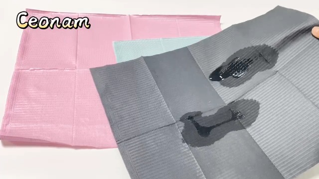 125-Pcs-Dental-Bibs-Disposable-for-Patient-13x18-3-Ply-Waterproof-Piercing-Tattoo-Paper-Napkin-Tissue-Bib-for-Dental-Clinic-Tattoo-Station-and-Salon