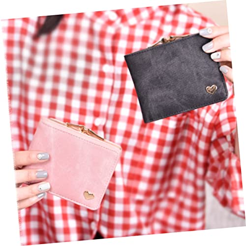 Fashion Women's Wallet Short Imitation Denim Coin Purse Credit Card Slot Organized Wallet2