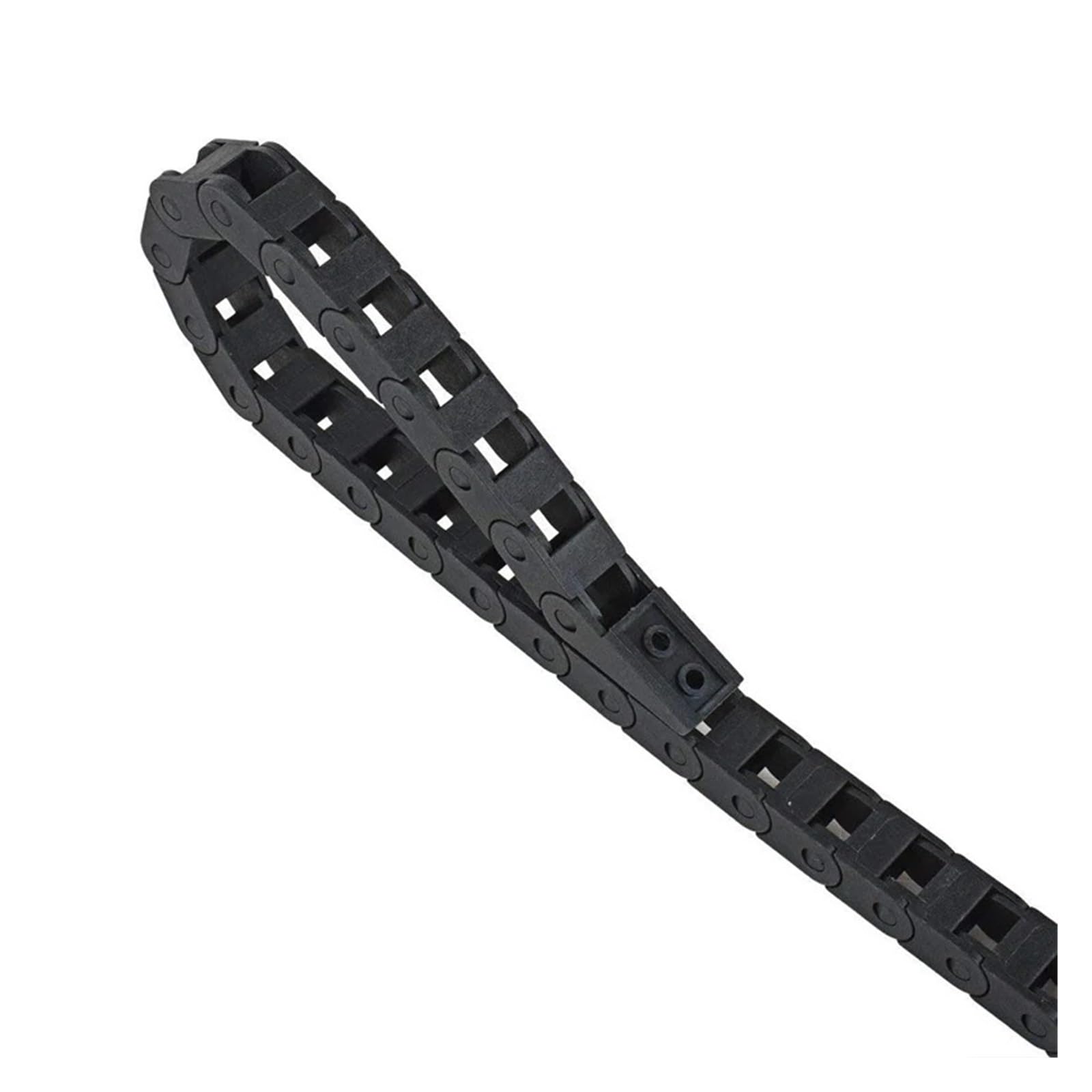Cadenas portacables de 7 x 15, 10 x 20, 10 x 30 y 10 x 10 mm, tipo puente, de plástico, sin apertura, for transmisión de máquinas. | Cable Chain(10x20 mm)