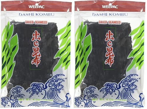 WEL-PAC Dashi Kombu Dried Seaweed (Pack of 2)