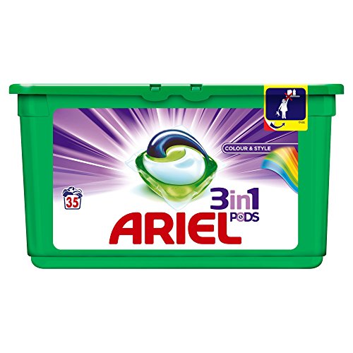 ARIEL 3 in 1 Pods Farbe/Style Waschmittel Kapseln 35 Wäschen