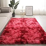 ide Vielseitigkeit: Dieser bequeme, pelzige, zottelige Kinderzimmerteppich ist perfekt für Ihr Jungen- oder Mädchenzimmer geeignet. Dies ist die beste Option, um die Wahrscheinlichkeit zu verringern, dass Ihr Kind beim Spielen verletzt wird. Auch geeignet für Wohnkultur, Wohnzimmerteppiche, Teppiche, Ein Kinderzimmer für Baby-Krabbeln, Yogamatte usw. Schöne Farbverläufe lassen den Raum pop und einladend erscheinen. Geben Sie Ihrem Zimmer mühelos einen Designer-Look ohne die D