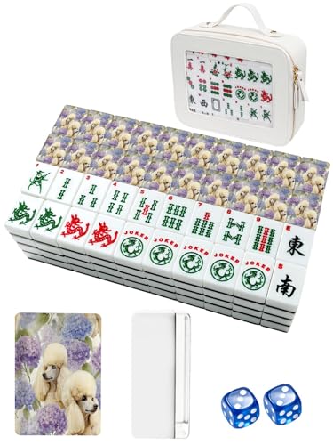 Set de Fichas American Mahjong con Estuche de Viaje Elegante miniatura 4