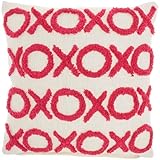 Mina Victory Lifestyle Indoor Hot Pink 18' x 18' Throw Pillow