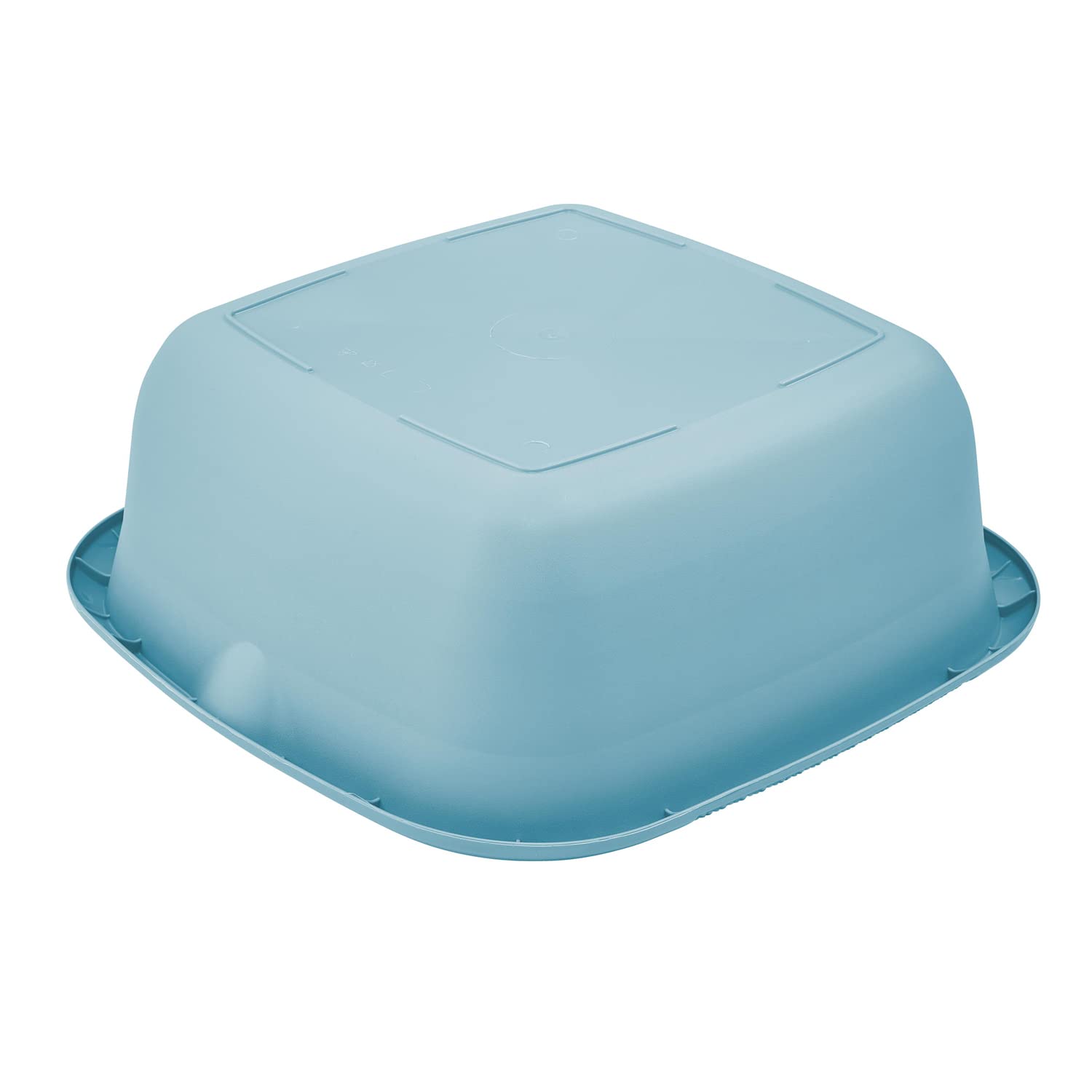 keeeper Barreño universal con pico de vertido, Cuadrado, 8 L, 34 x 34 cm, Björk, Azul Nordic