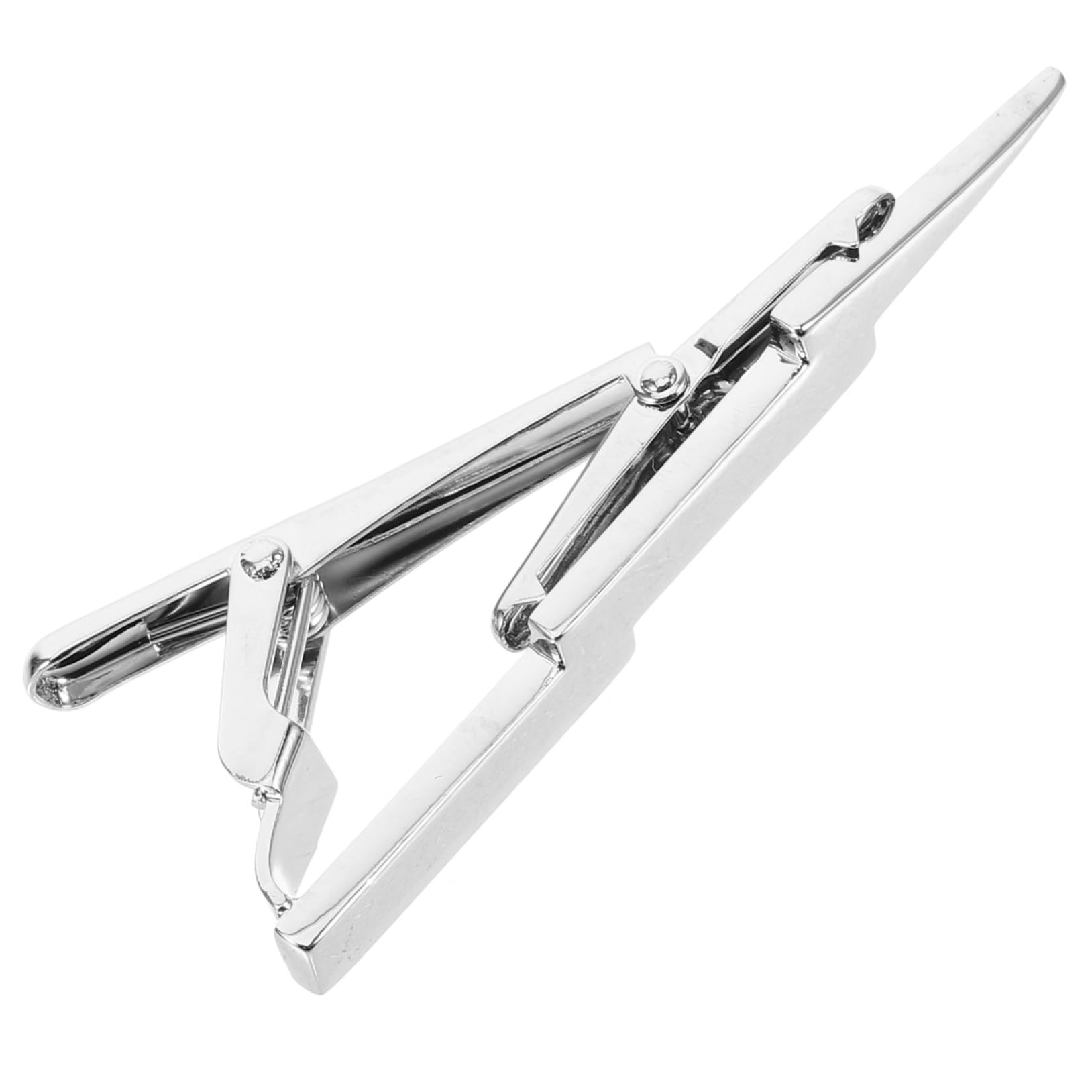 Beavorty Necktie Clip for Men Elegant Metal Tie Clip for Weddings Parties and Business Smooth Surface Design Accessory for Formal Occasions Stylish and Functional
