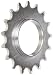 State Bicycle Fixed Gear/Fixie Bike Cog, Silver, 17T