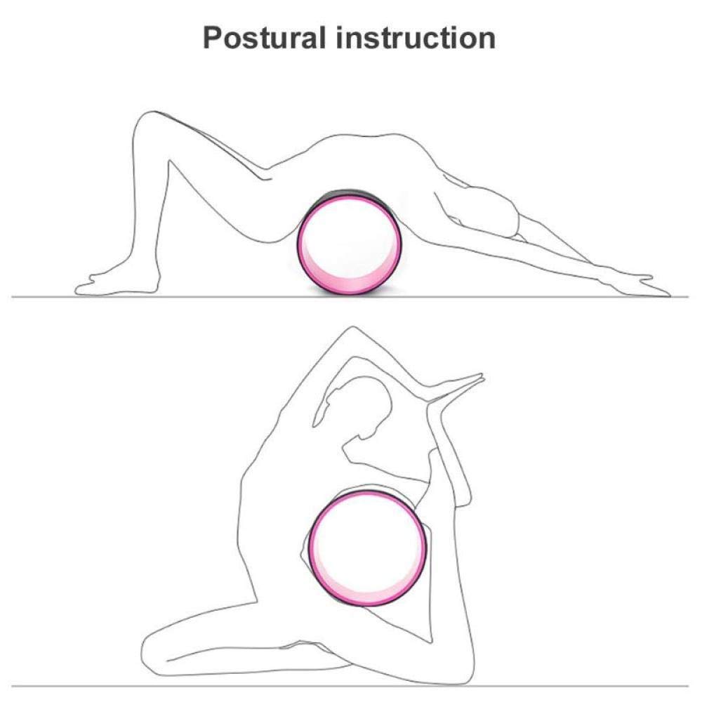 Yoga-Ring, Yoga-Kreis, Taillenform, Bodybuilding, Pilates, Fitness, Rückentrainingsrad