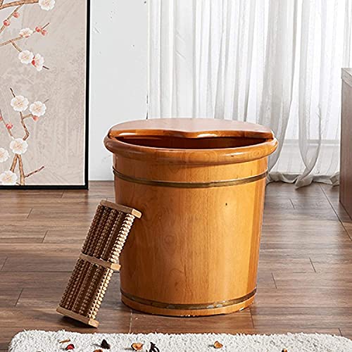 Tina de Madera para Pies de Cedro Natural 41 cm miniatura 3