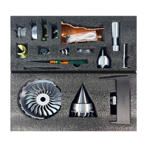 Image of CALANDIS Turbofan Engine Model Premium Mechanical Learning Tool Science Education Toy Unassembled