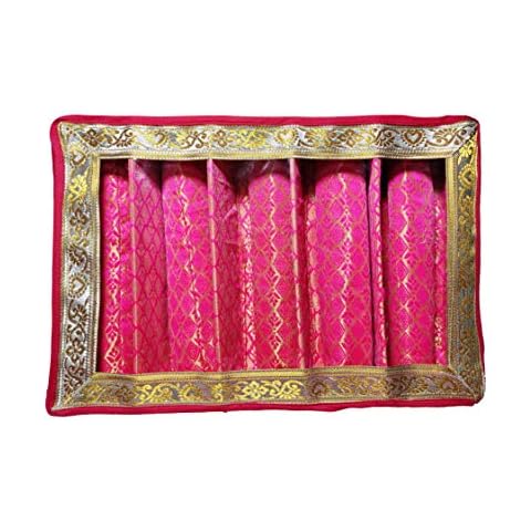 EliteKoopers 5 Rod Pink Bangle Box Storage Jewellery Box Cover