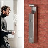 ❀【Sécurité】 : la technologie d'étanchéité à l'air du cendrier commercial garantit que les cigarettes allumées sont rapidement éteintes.