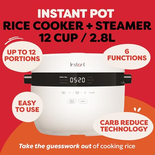 Instant Pot 2.8L Rice Cooker & Steamer - Multi-Function 12 Cup - Image 2