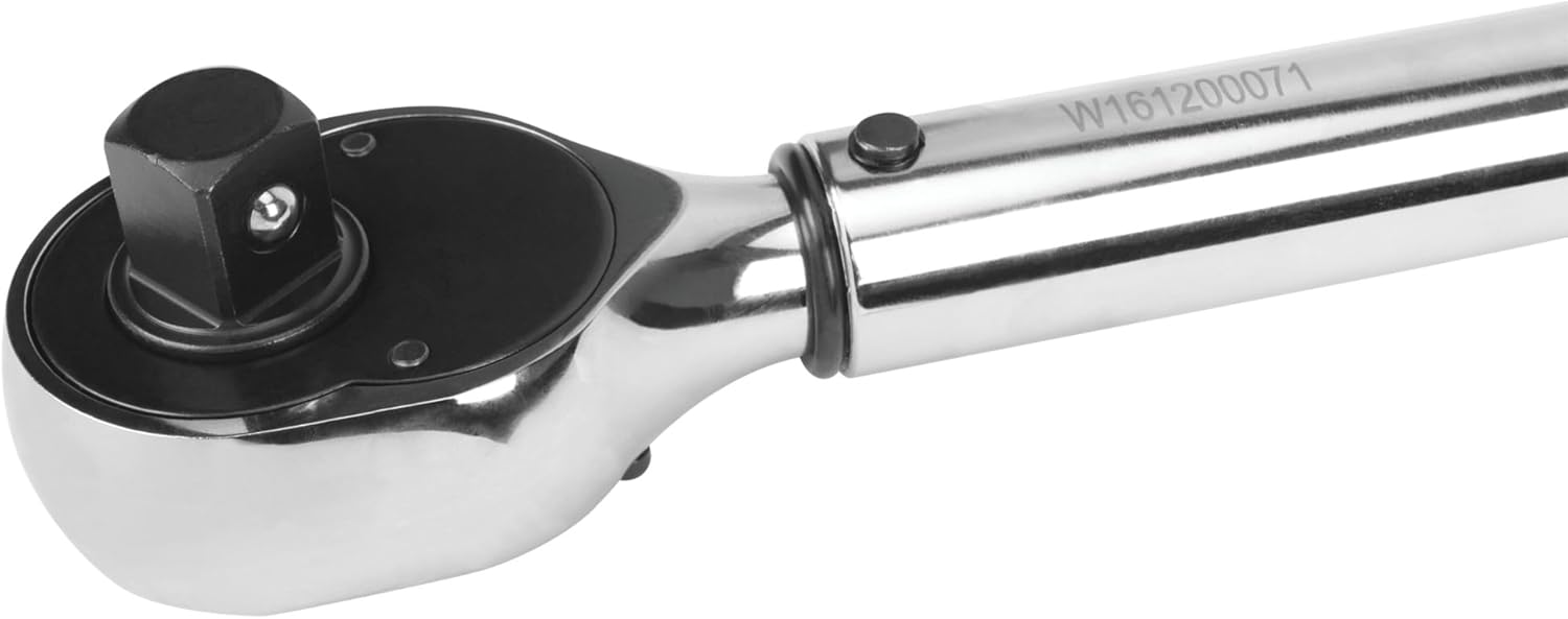 Performance Tool M204 3/4-Inch Drive Torque Wrench with LH/RH Thread Torque Capabilities - 100 to 600 ft/lbs of torque