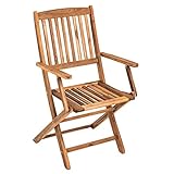 Estexo® Akazienholz Gartenmöbel Set – klappbar - 6