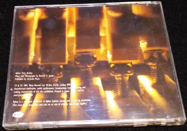 稀少盤Aphex Twin Drukqs専用保護ケース付 稀少盤Aphex Twin Drukqs専用保護ケース付 エイフェックス