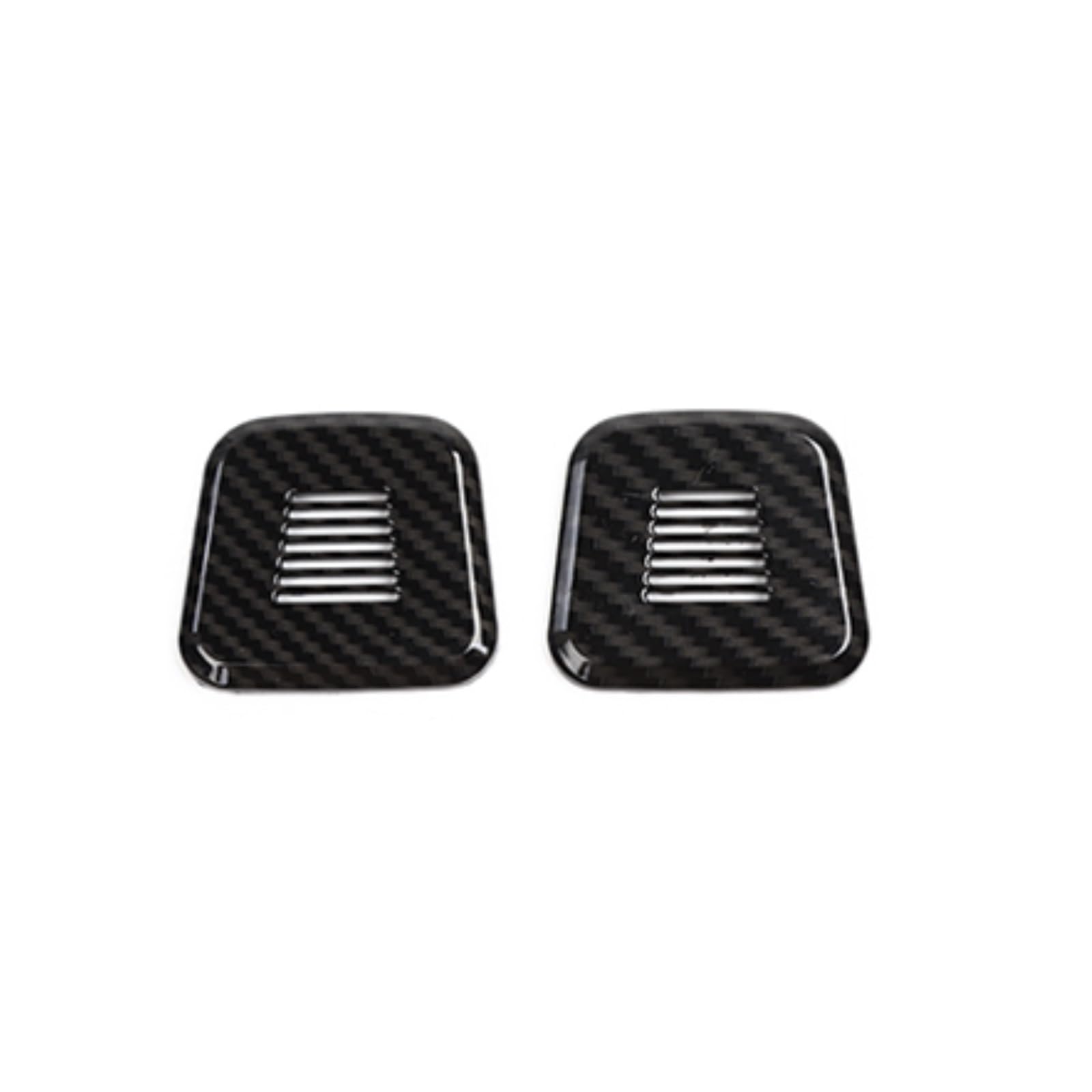 Center Control Grain Gear Shift Navigations Tail Light Accessorie Decoration Cover Compatible for Dodge Challenger 2015 UP Carbon Fiber(Type33)