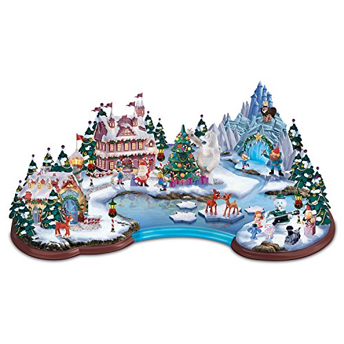 Hawthorne Village Rudolphs Christmas Cove Light Up Sculpture