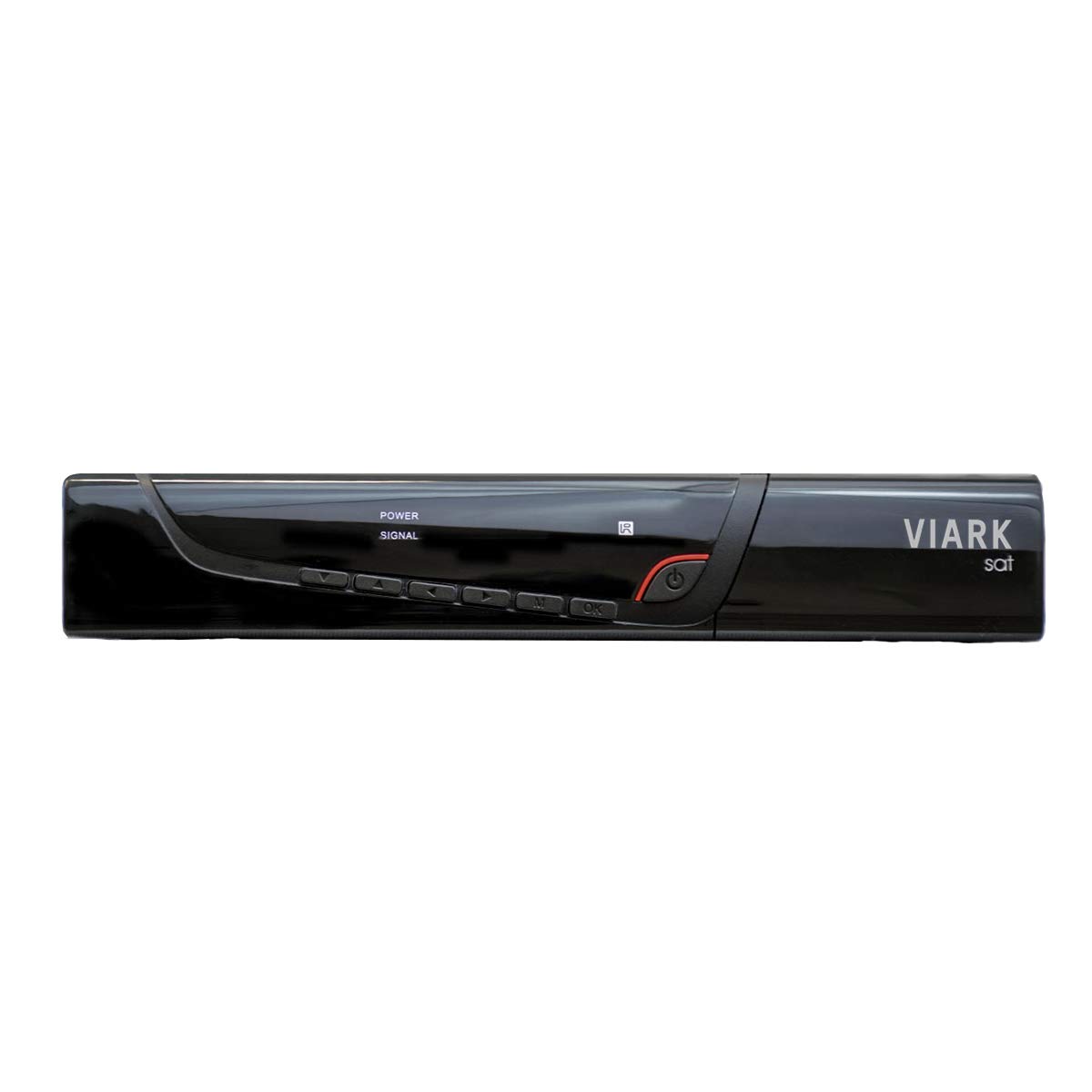 Viark Sat - Digitaler Satellitenempfänger Full HD DVB-S2 Multistream H.265, mit LAN, USB WiFi Antenne und CA Kartenleser