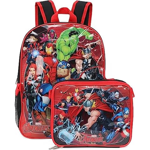 Marvel Avengers Backpack and Lunch Bag Cover