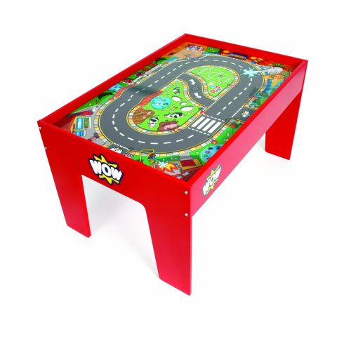 Amazon.co.jp: WOW製 アクティビティ プレイテーブル（テーブル・子供