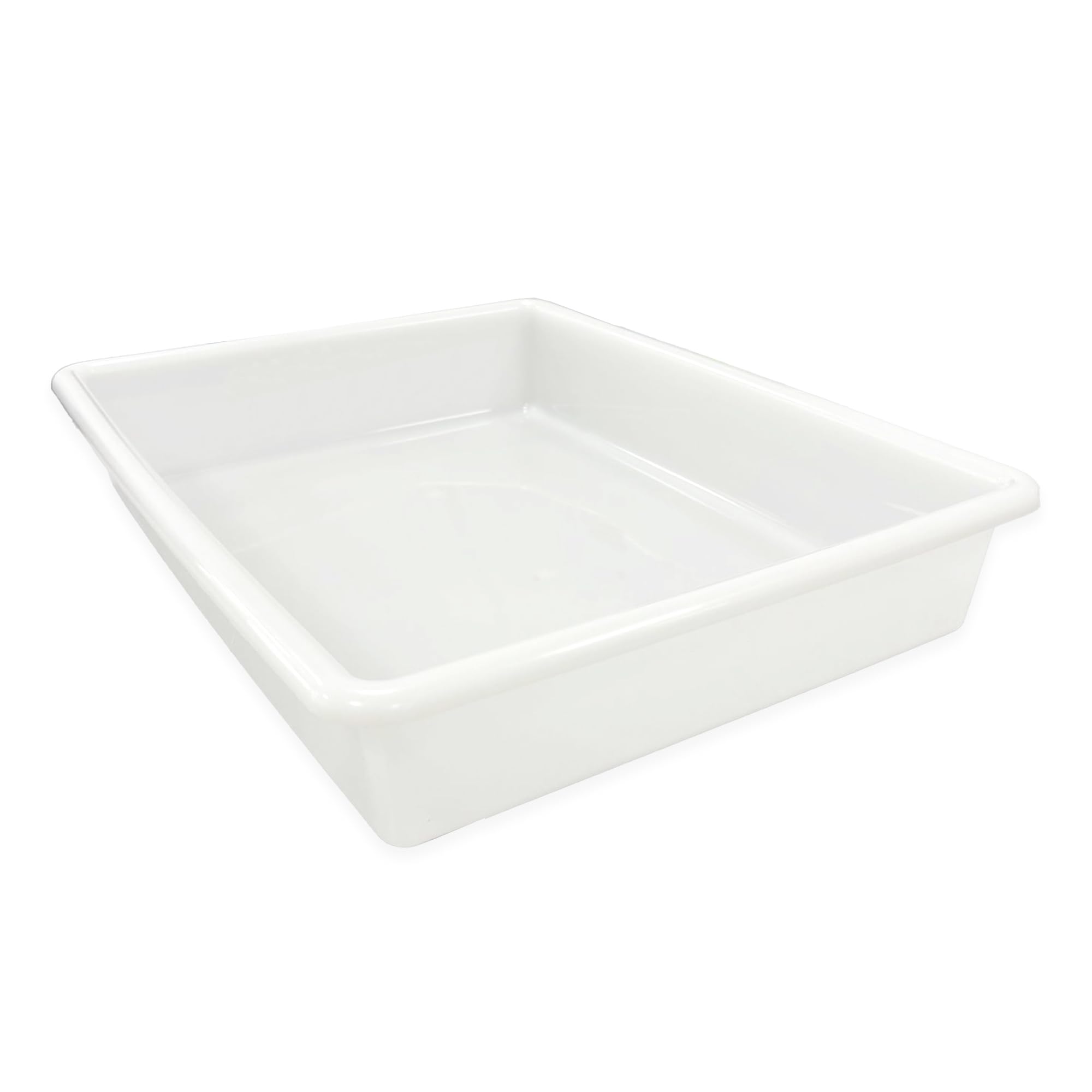 Pack 10 Bandejas Resistentes Uso alimentario: 15L Sin BPA's (54 x 40 x 9,2cm) - Restaurantes, comedores, colegios, cocinas, Industria alimentaria, mercados, Catering
