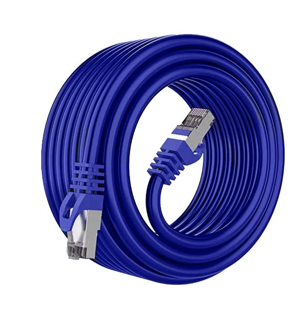 Cat6a High Speed Lan Cable 70 Meter Ethernet Cable CAT6A Cable Dual Foiled (FTP) Professional Series - 10Gigabit/Sec LAN Network/High Speed Internet Ethernet Cable For Printer, Personal Computer -blue (B0BJQ9K82M) Amazon Price History, Amazon Price Tracker