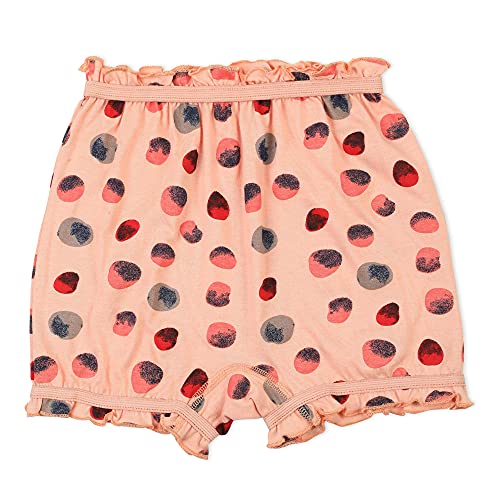 Image of Red Rose Kids Girls Cotton Printed Bloomer Pack of 6-Assorted
