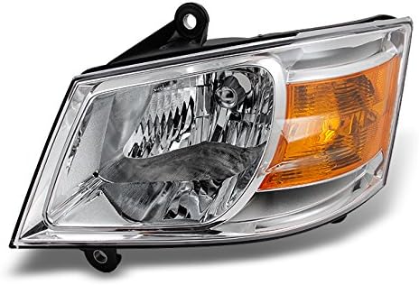 AKKON - For Dodge Grand Caravan Clear Driver Left Side Front Headlight Head Lamp Light Replacement