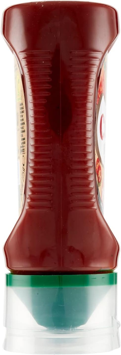 3 x Calvé Ketchup Piccante Top Down da 250 ml salsa de tomate picante + Polpa Italian Gourmet 400 g