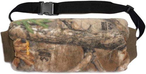 HOT SHOT Mano reversible de forro polar Razorback para hombre - Realtree EdgeBlaze Orange Outdoor Hunting